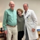 Total hip replacement patients saying thank you