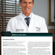 Dr. Leone in the Boca Observer - The Best of Health