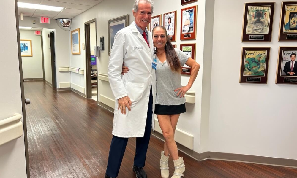 Marisol Saenz happy with her SPAIRE Total Hip Replacement